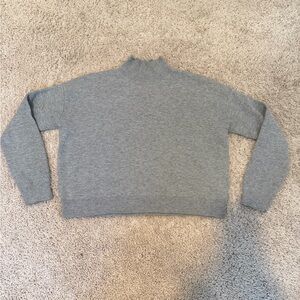Gianni Bini Gray Mockneck Sweater